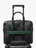 Aspinal of London leather slim briefcase (British brand)