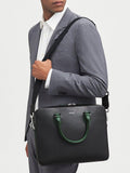 Aspinal of London leather slim briefcase (British brand)