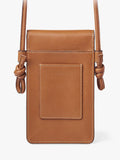 Aspinal of London smooth leather phone pouch crossbody bag (British brand)