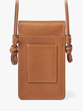 Aspinal of London smooth leather phone pouch crossbody bag (British brand)