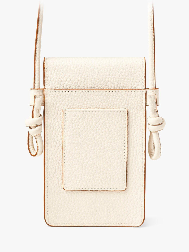 Aspinal of London Ella Pebble Leather Phone Pouch, imported from the UK