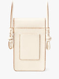 Aspinal of London Ella Pebble Leather Phone Pouch, imported from the UK