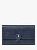 Aspinal of London classic saffiano leather travel wallet, imported from the UK