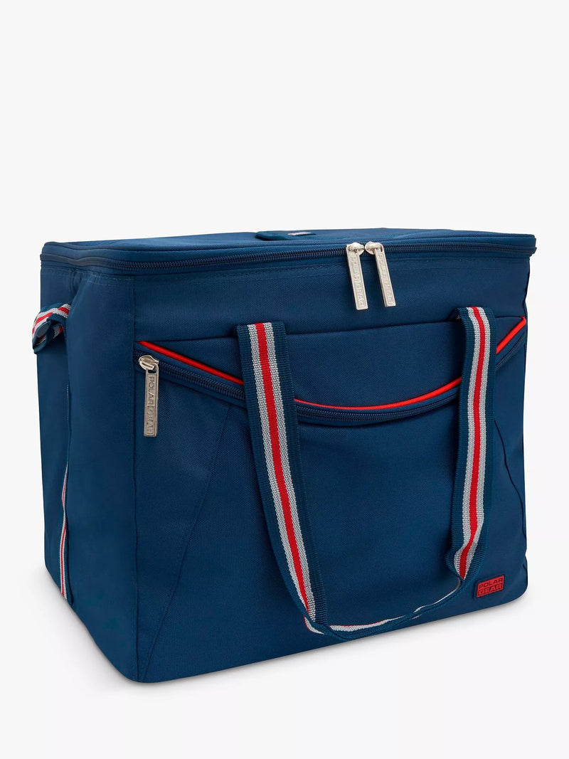 Polar Gear medium picnic cooler bag 16L navy, imported from the UK