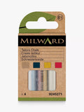 Milward tailor's chalk pack of 4, UK version