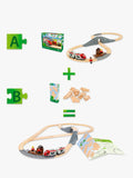 BRIO wooden train track pack Starter Track Pack - British product