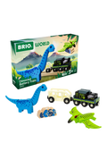 BRIO Dinosaur Battery Train Playset, UK version