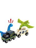 BRIO Dinosaur Battery Train Playset, UK version