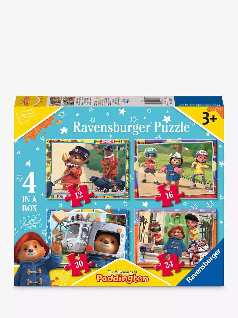 Paddington Bear jigsaw puzzle set 72 pieces, UK version