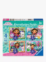 John Lewis Gabby's Dollhouse Set of 4 Jigsaw Puzzles- Buy online at McGrocer