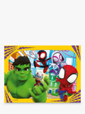 Spidey and His Amazing Friends 4 jigsaw puzzles 19x14cm - British product