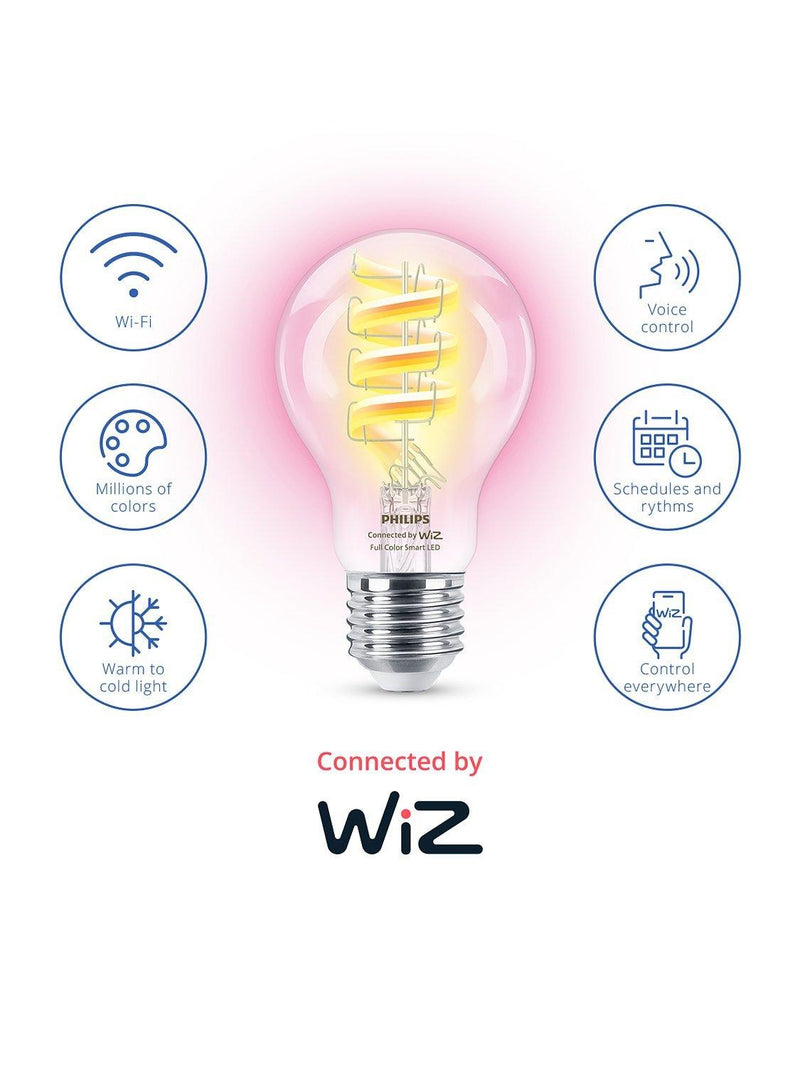 Philips E27 smart LED filament bulb - British product