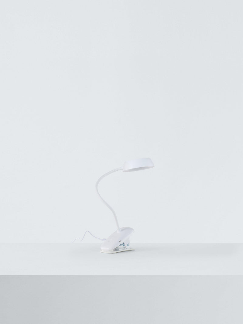 Lampe de table LED à pince Philips Donutclip, importée du Royaume-Uni