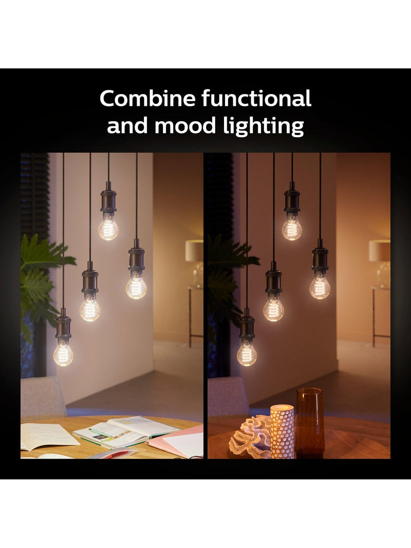Philips Hue smart bulb white ambiance A60 E27 7W, imported from the UK
