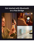 Philips Hue smart bulb ST64 filament 7W E27, UK version