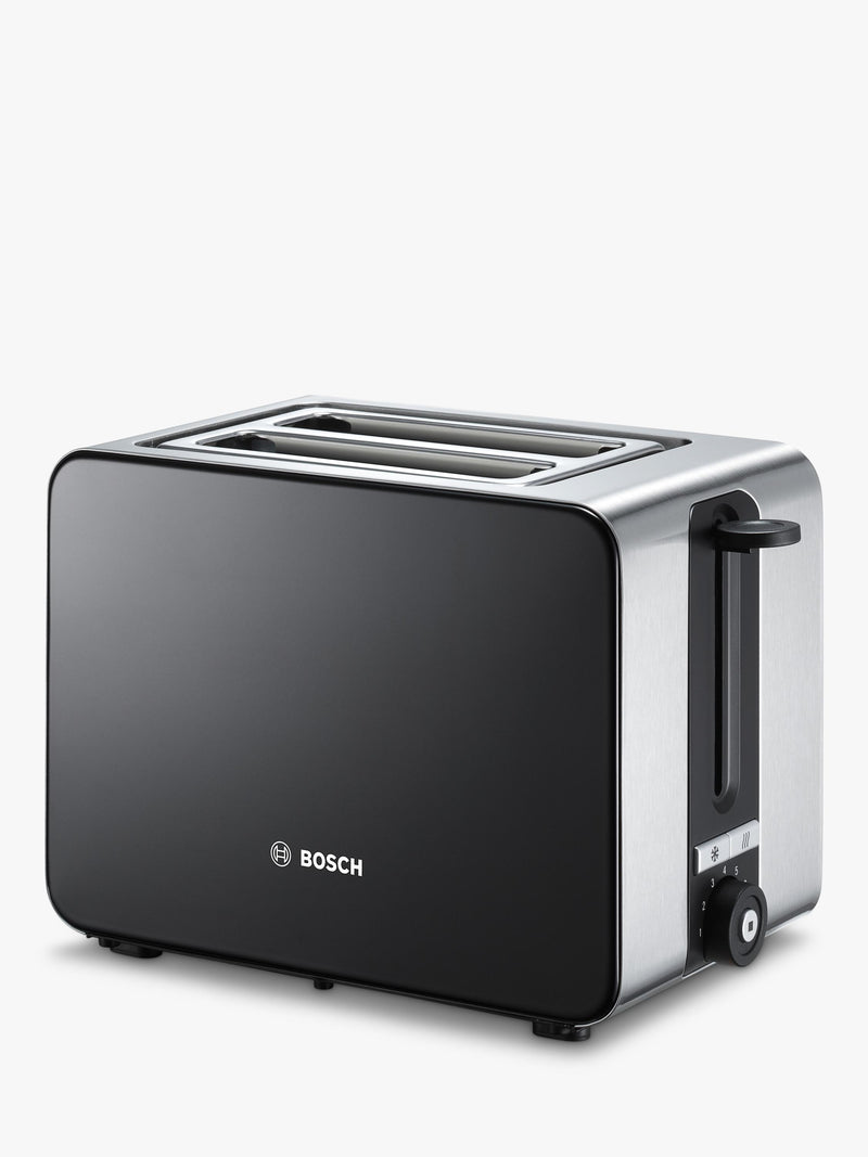 Bosch Sky Compact 2 Slice Toaster in black - British product