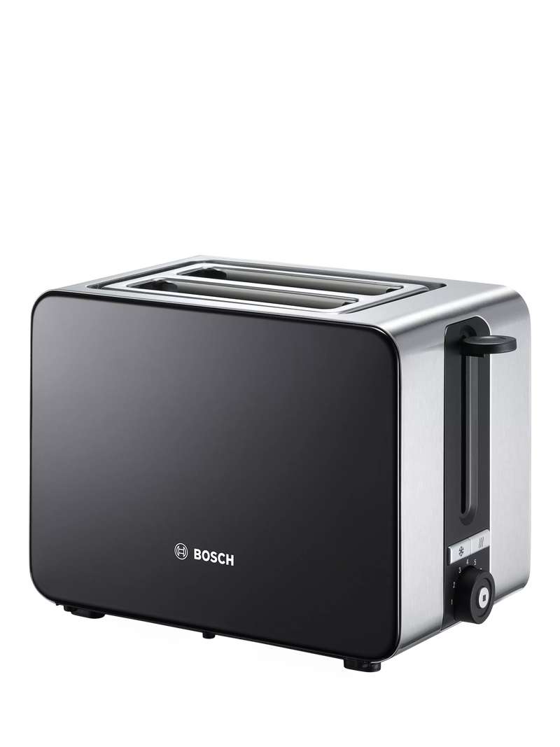 Bosch Sky Compact 2 Slice Toaster in black - British product