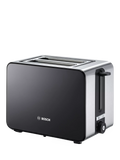 Bosch Sky Compact 2 Slice Toaster in black - British product