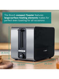 Bosch Sky Compact 2 Slice Toaster in black - British product