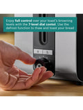 Bosch Sky Compact 2 Slice Toaster in black - British product