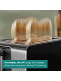 Bosch Sky Compact 2 Slice Toaster in black - British product