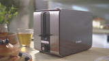 Bosch Sky Compact 2 Slice Toaster in black - British product