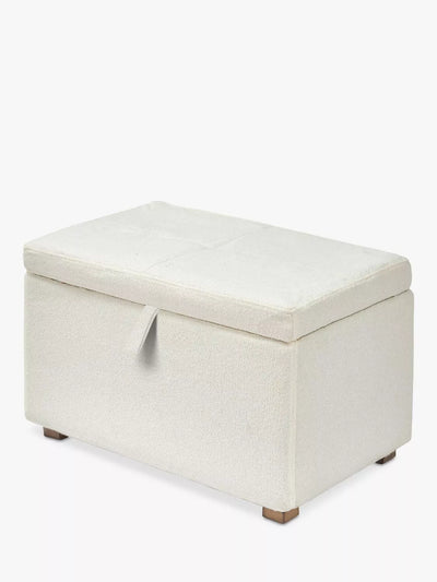 John Lewis Baby Ottoman Footstool with Storage for Changing Essentials- Buy online at McGrocer