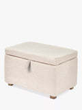 Baby Ottoman Footstool with Storage for Changing Essentials