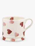 Emma Bridgewater pink hearts small mug 175ml - British product