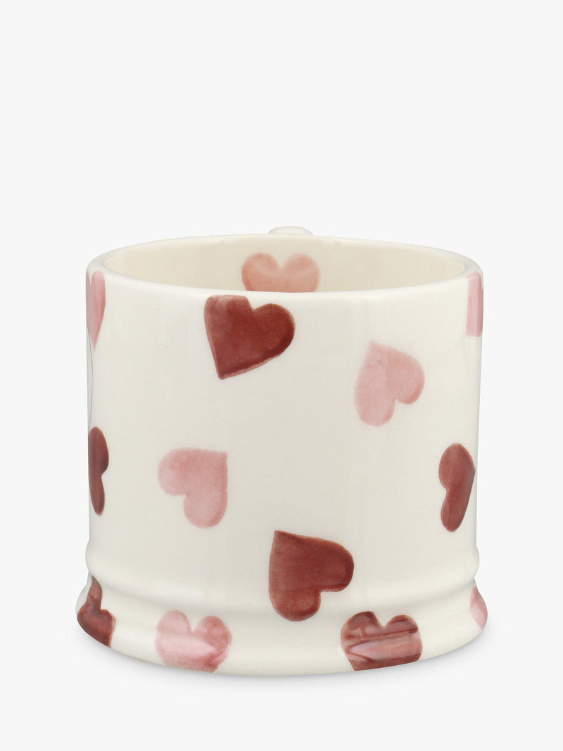 Emma Bridgewater pink hearts small mug 175ml - British product