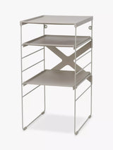 John Lewis Joseph Joseph Multi-Tier Shoe Rack, Shell- Buy online at McGrocer