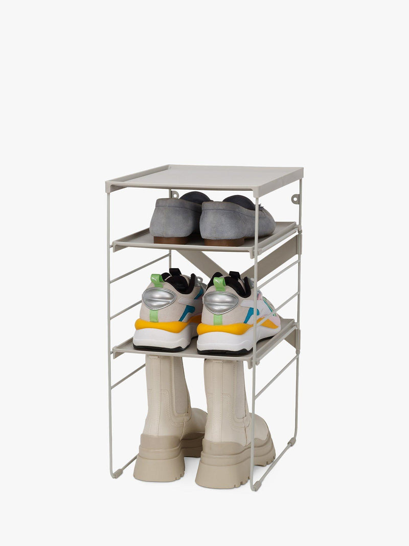 Joseph Joseph 3-tier shoe rack in Shell, (British brand)