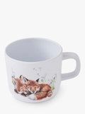 Wrendale Designs fox cubs melamine mug 200ml, imported from the UK
