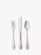 John Lewis Wrendale Designs Little Wren Kids Stainless Steel Cutlery Set 3 Piece- Buy online at McGrocer