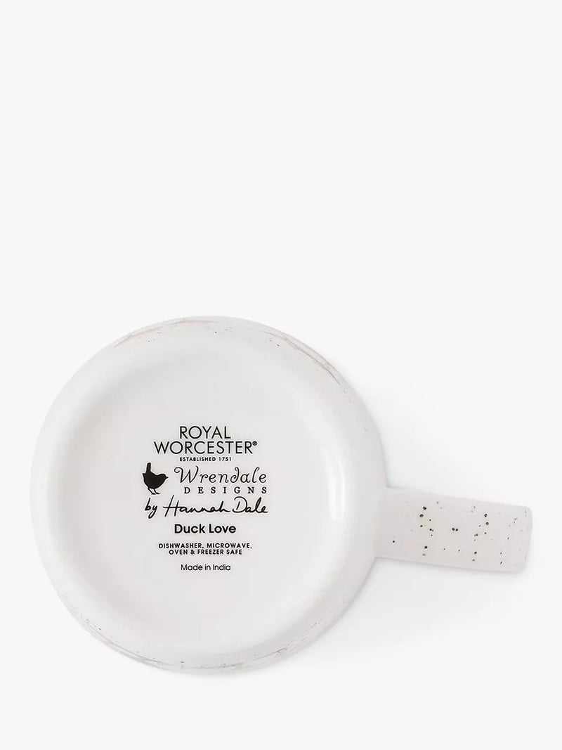 Wrendale Designs Duck Love bone china mug 310ml - British product