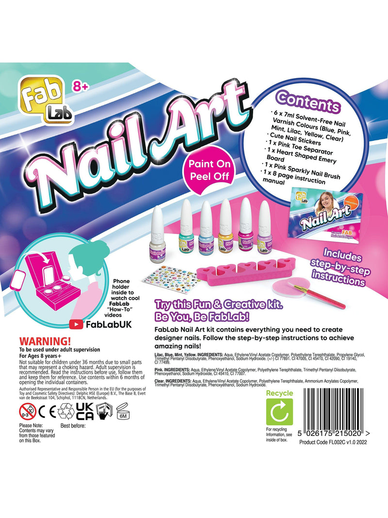 FabLab nail art set - British product