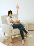 Gaia Baby nursing rocking chair with footstool, UK version