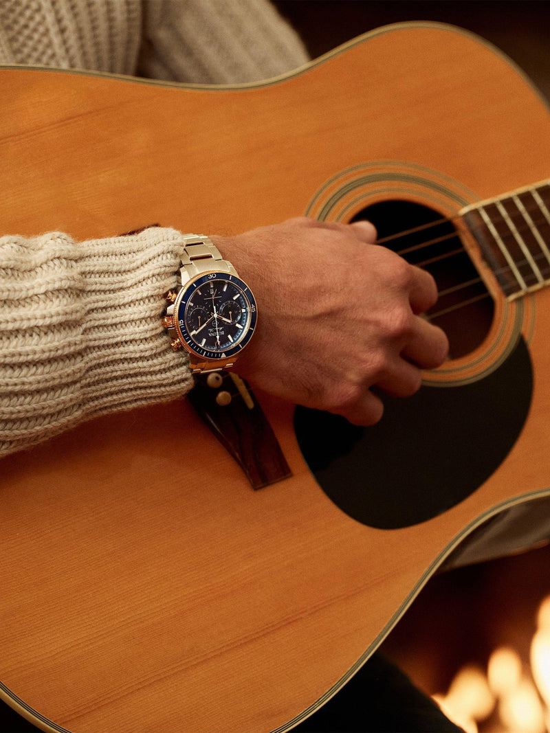 Bulova Marine Star chronograph watch 45mm, imported from the UK