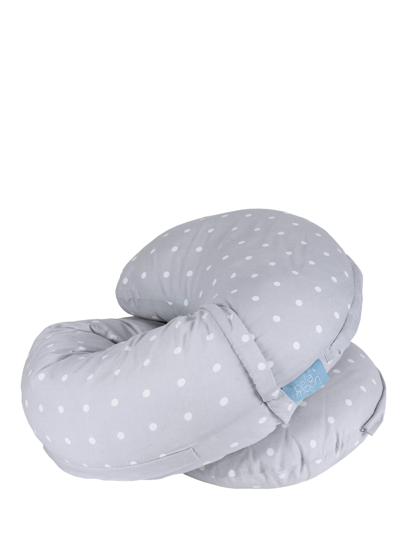 BellaMoon pregnancy nursing pillow dotted design, imported from the UK