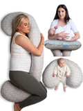 BellaMoon pregnancy nursing pillow dotted design, imported from the UK