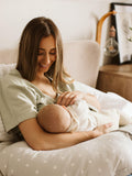 BellaMoon pregnancy nursing pillow dotted design, imported from the UK