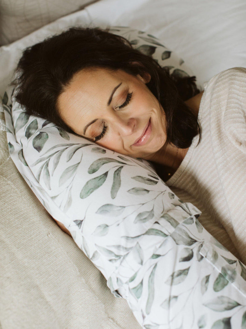 BellaMoon Pregnancy and Nursing Pillow Waterleaves - British product