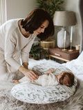 BellaMoon Pregnancy and Nursing Pillow Waterleaves - British product