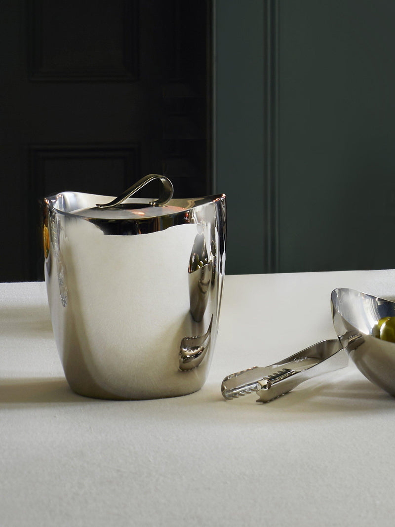 Robert Welch Drift stainless steel ice bucket 700ml, imported from the UK