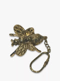 Culinary Concepts brass bee keyring - British product