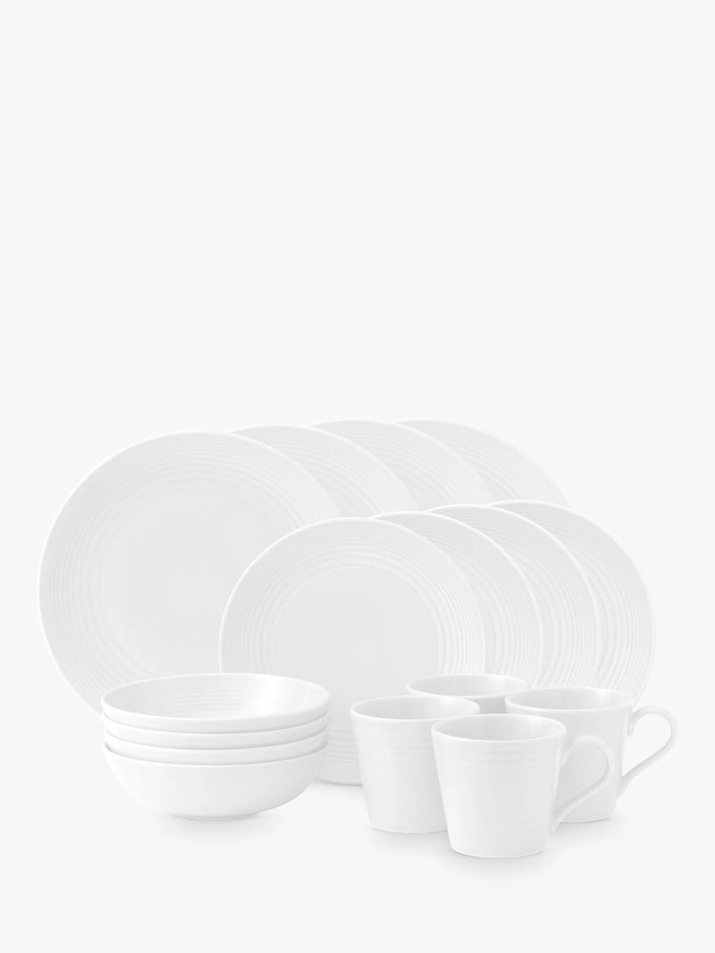 Royal Doulton Gordon Ramsay Maze 16-piece stoneware dinnerware set (British brand)