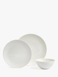 Wedgwood Gio white bone china dinnerware set 12-piece, UK version