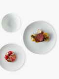 Wedgwood Gio white bone china dinnerware set 12-piece, UK version