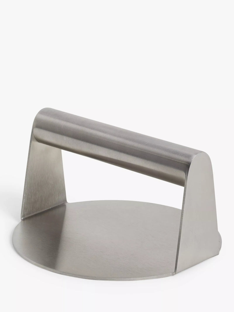 John Lewis Smash stainless steel burger press, UK version