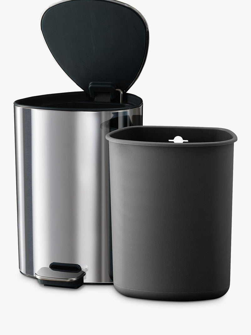 Joseph Joseph stainless steel pedal bin 5L, UK version